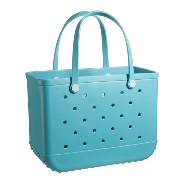 Large Teal Carryall Everyday Tote